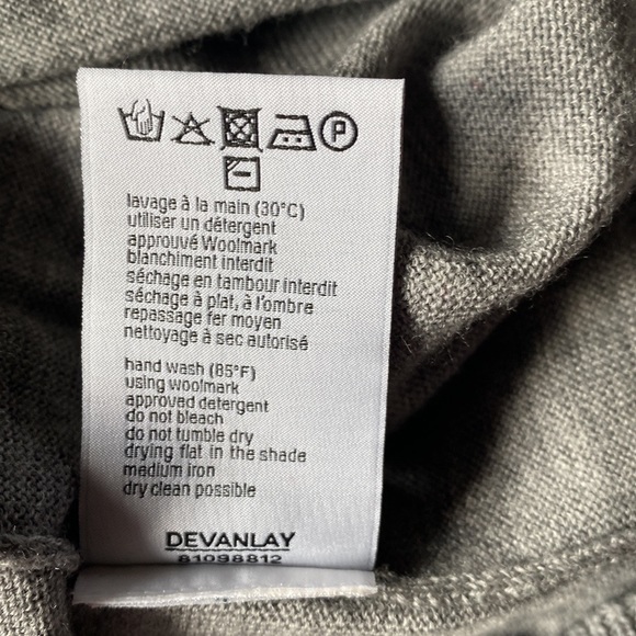 LACOSTE WOMEN’S WOOL DRESS SIZE 40 . - Picture 6 of 16